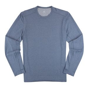 Cove Performance Crewneck Shirt - Navy Blue